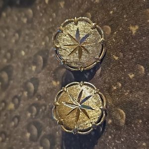 COPY - Vintage Silvertone Clip Earrings